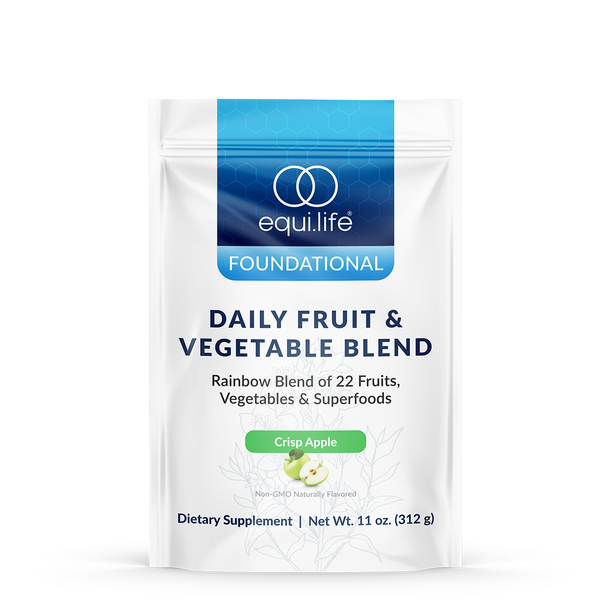 Daily Fruit & Vegetable Blend Crisp Apple - Bag